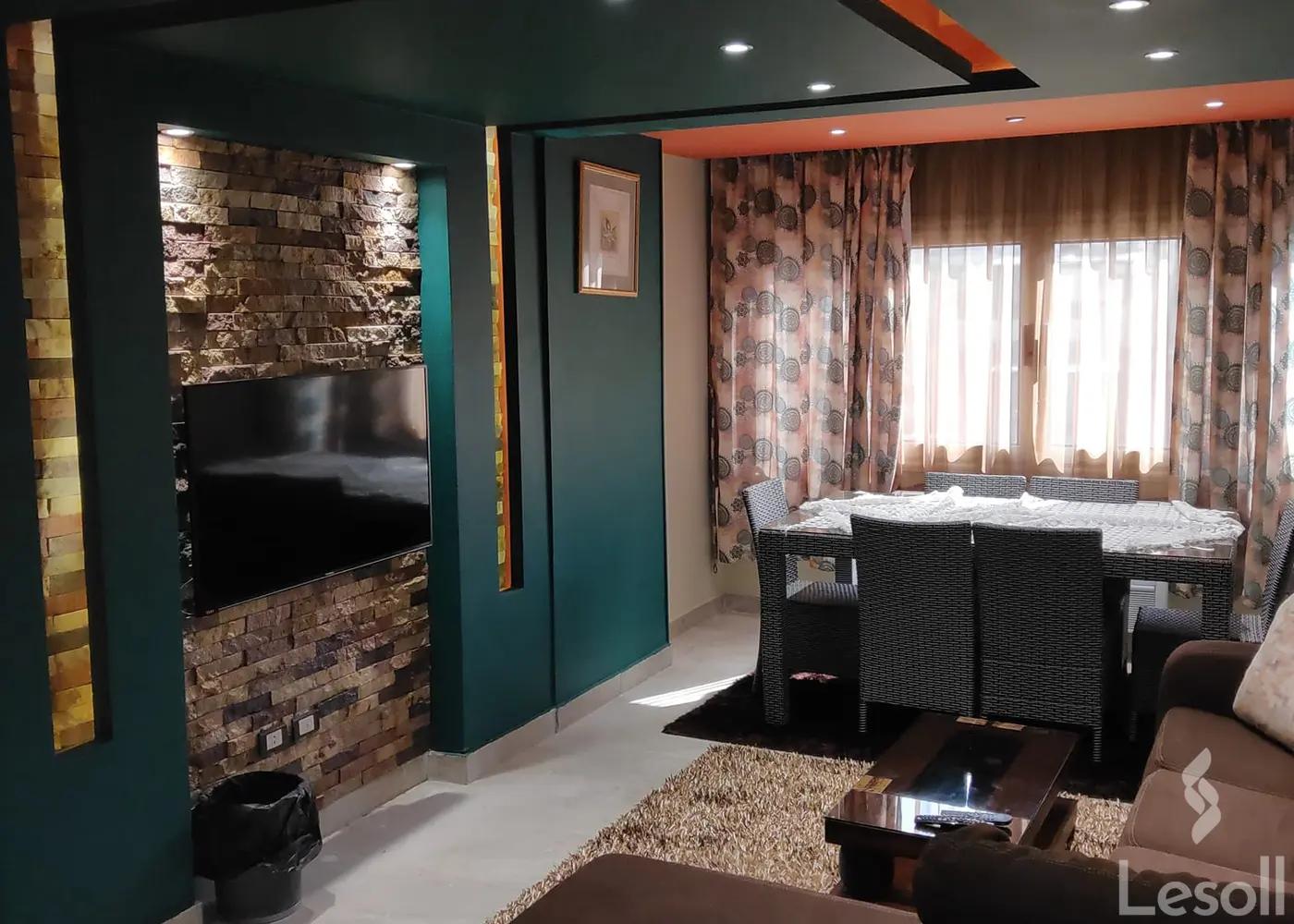 Apartment for monthly rent with an data.area 110 meters and 2 rooms in Mohandessin Giza - Image 2