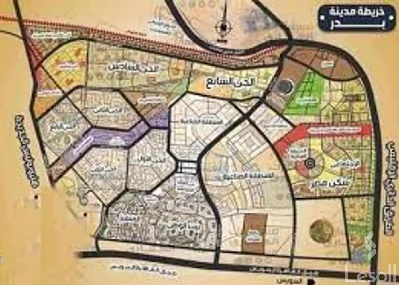 Land building for sale with an area of 208 meters in Badr City Cairo