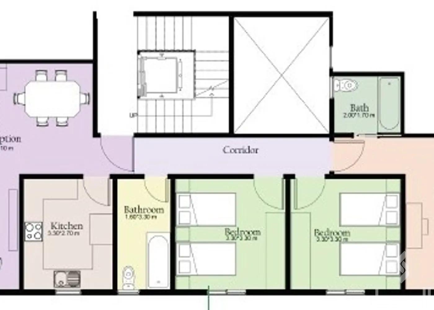شقة للبيع بمساحة 145 متر و 3 غرف في التجمع الخامس القاهرة - صورة 4