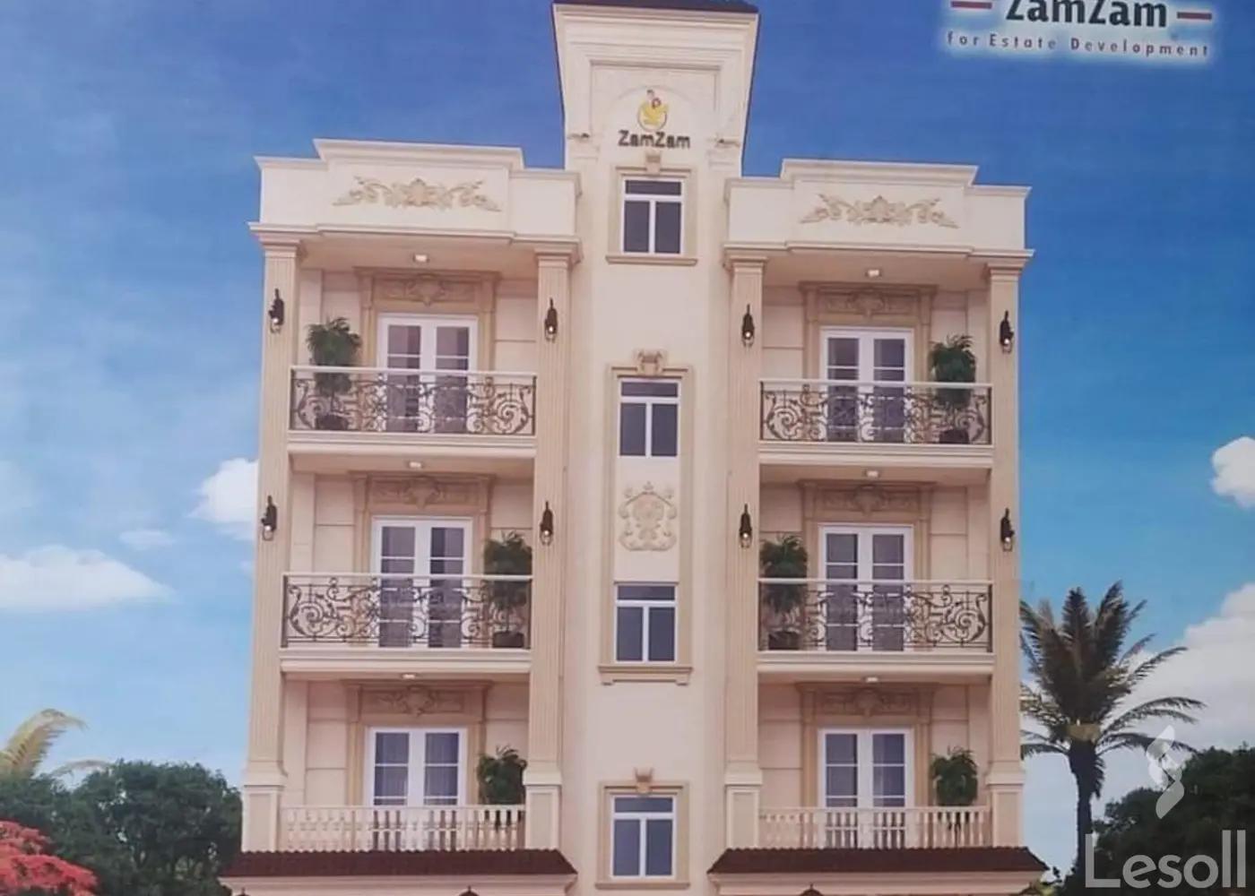 شقة بحديقة للبيع بمساحة 155 متر و 3 غرف في حدائق اكتوبر الجيزة