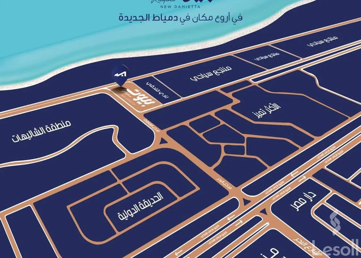 Duplex for sale with an data.area 116 meters and 3 data.rooms in New Damietta Damietta