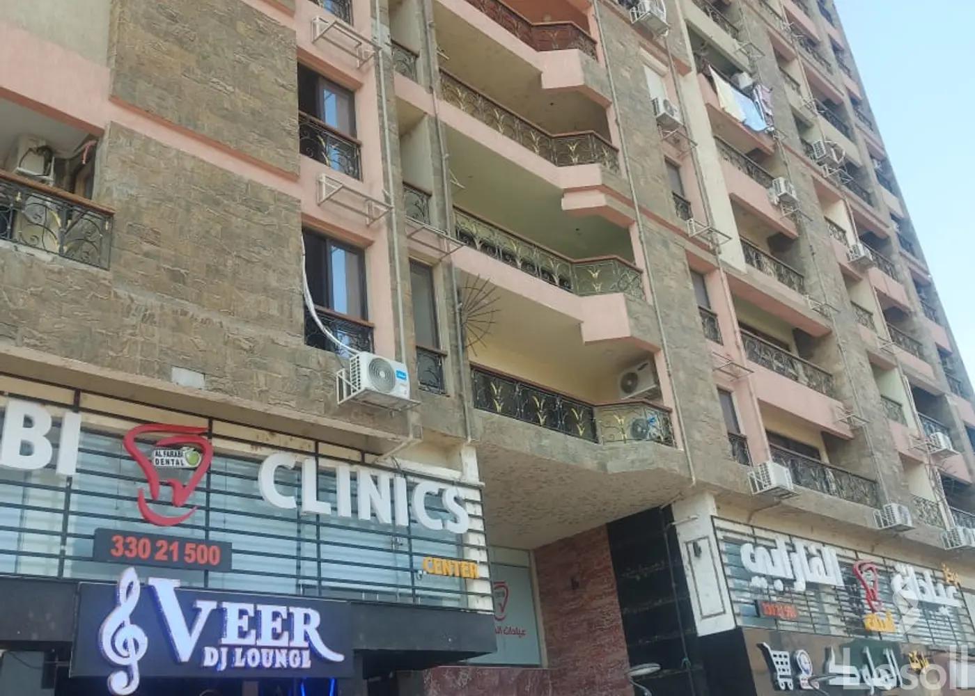 مكتب للايجار الشهري بمساحة 150 متر في المهندسين الجيزة