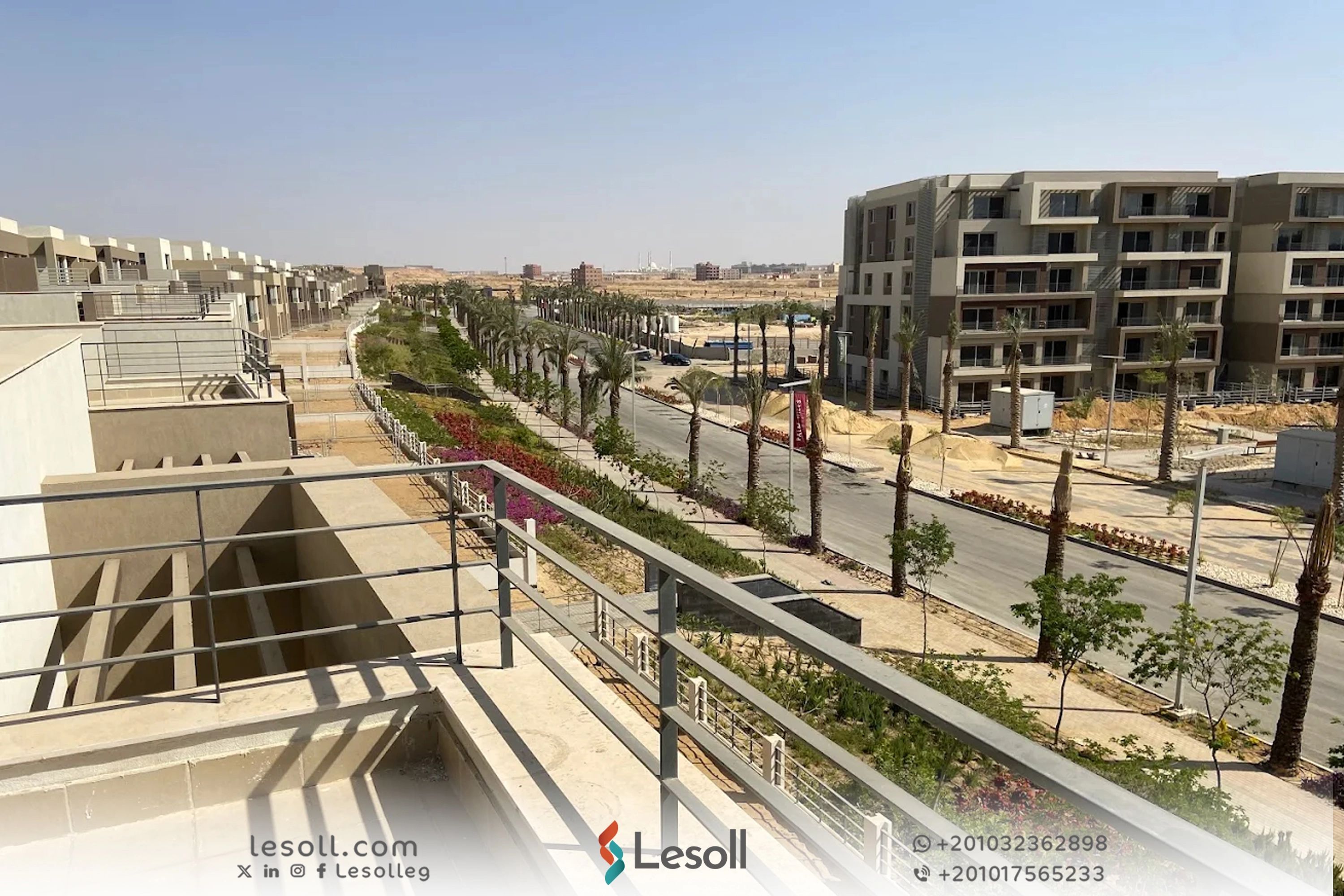 هل بالم هيلز القاهرة الجديدة عبارة عن مجتمع مسور؟