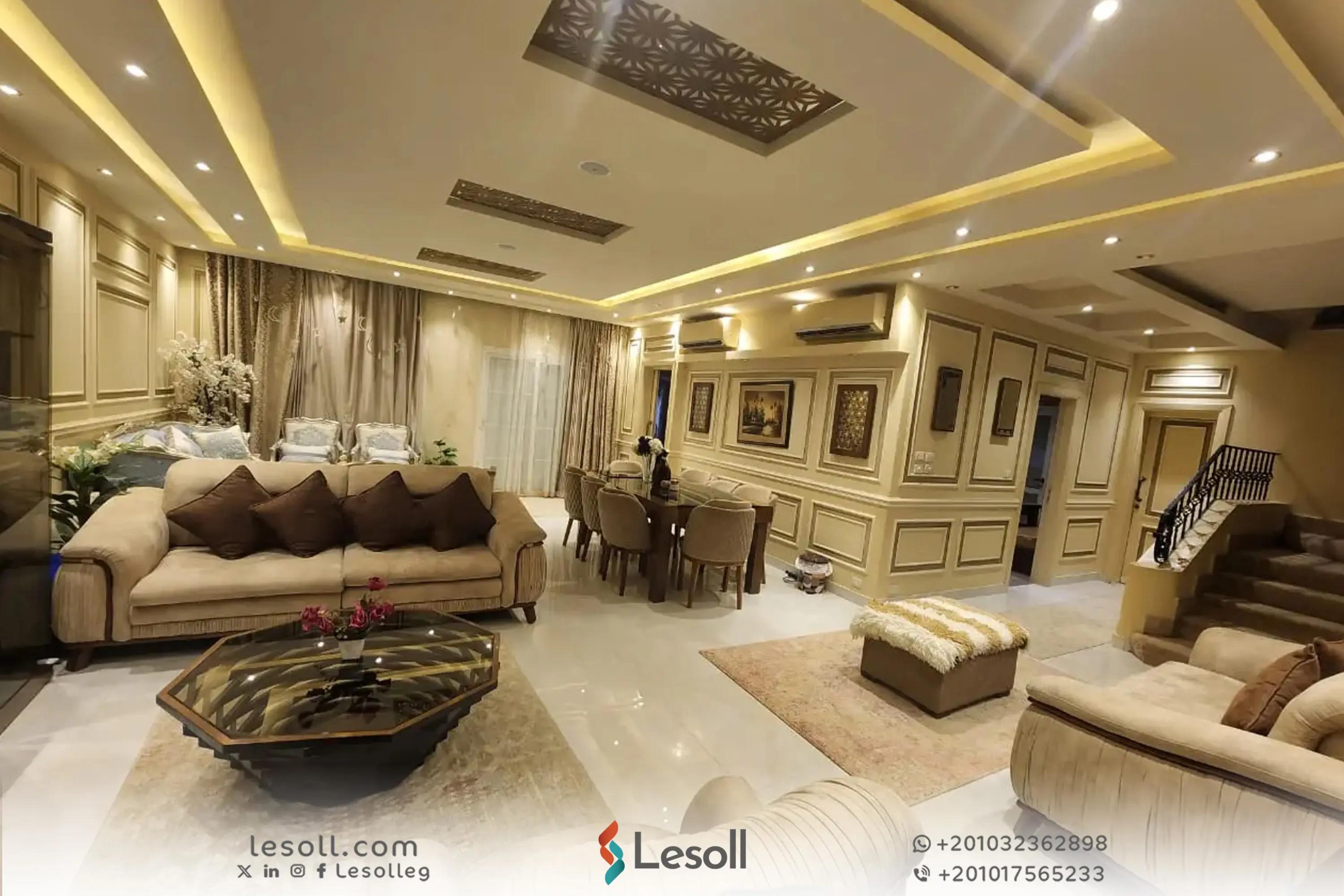 صورة مقالة: فيلا للبيع في مدينتي بالفرش والأجهزة