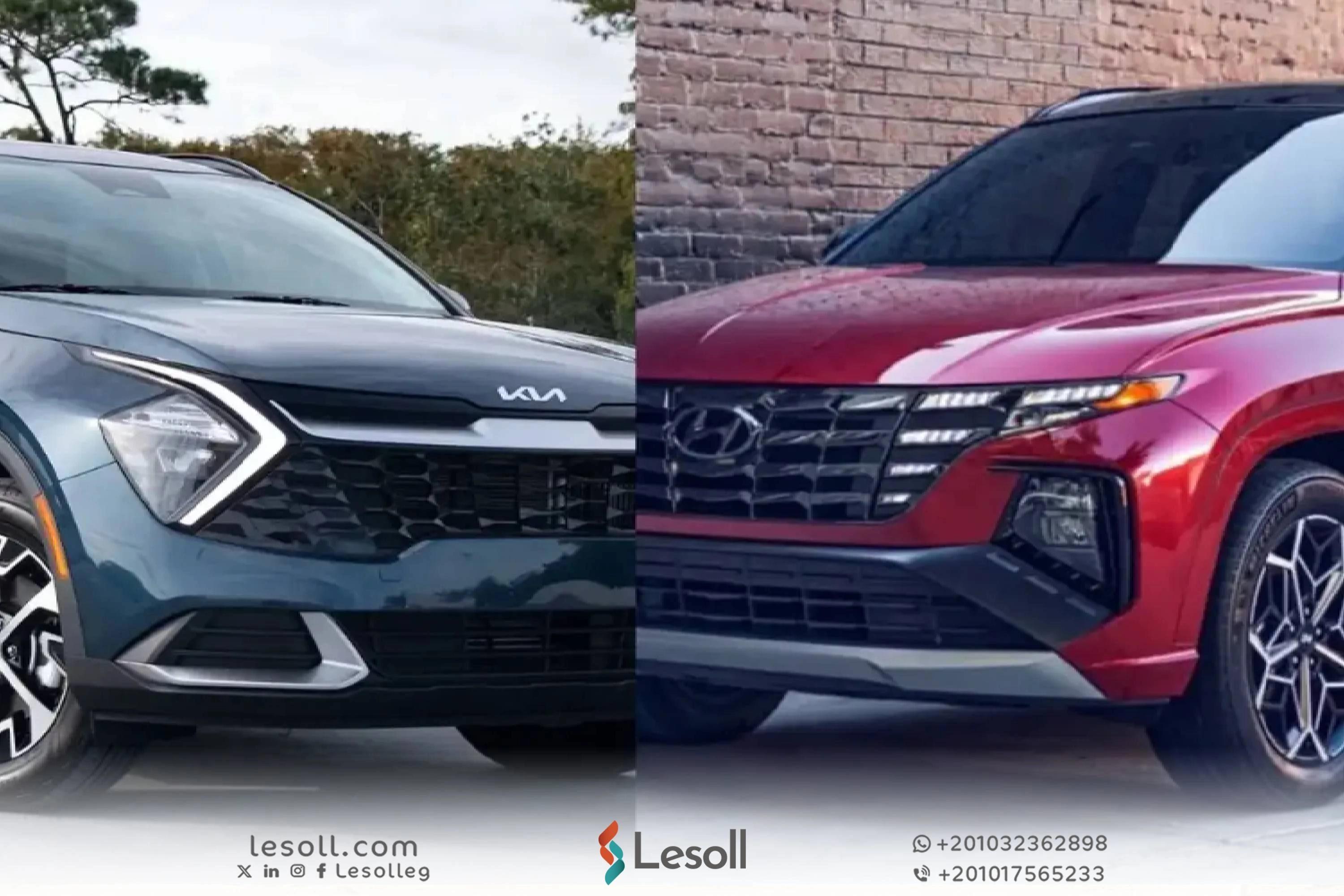 صورة مقالة: أكثر SUV مبيعا في مصر 2026: كيا سبورتاج vs هيونداي توسان
